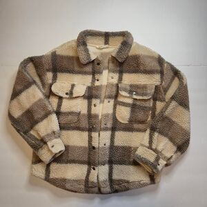 Jessica-simpson Brown and Cream Jumper